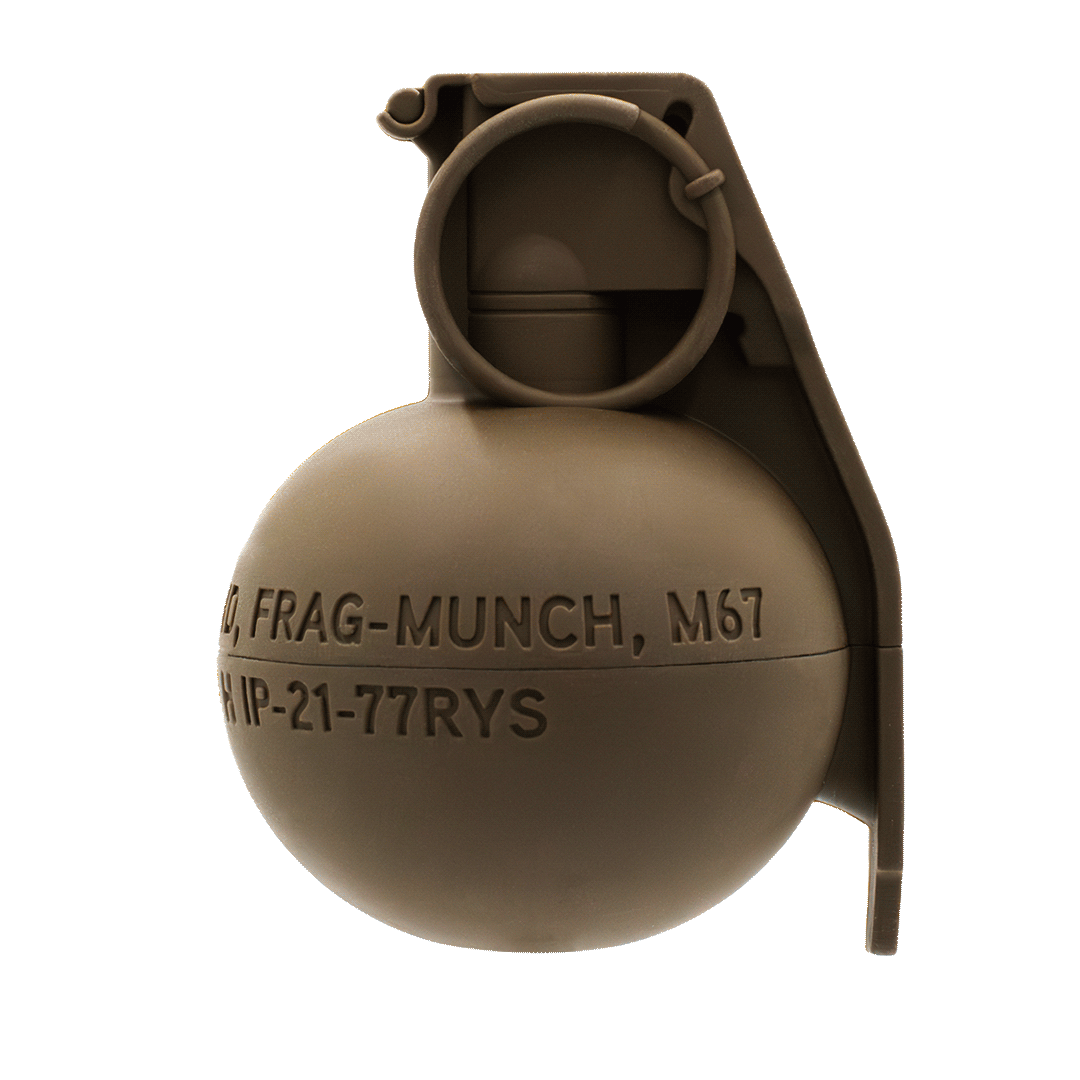 Frag Munch | CHOMP - Dog Toy Replica – Carbon Hound