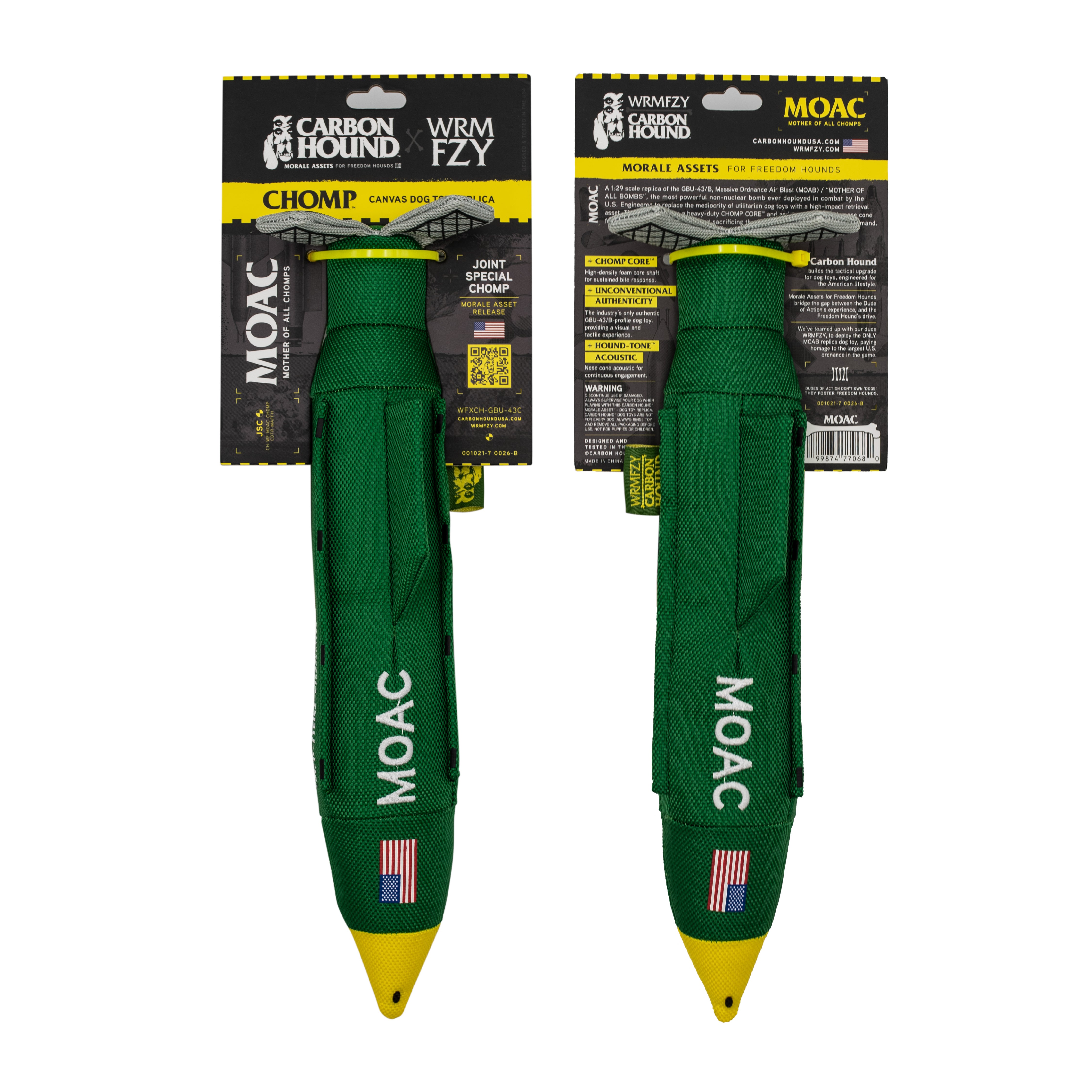 MOAC | MOAB Bomb Dog Toy