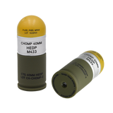 carbon hound 40 Mike Mike 40mm grenade replica rubber dog toy