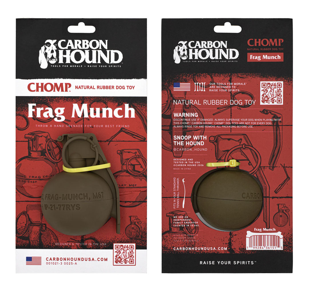 Frag Munch | CHOMP - Dog Toy Replica