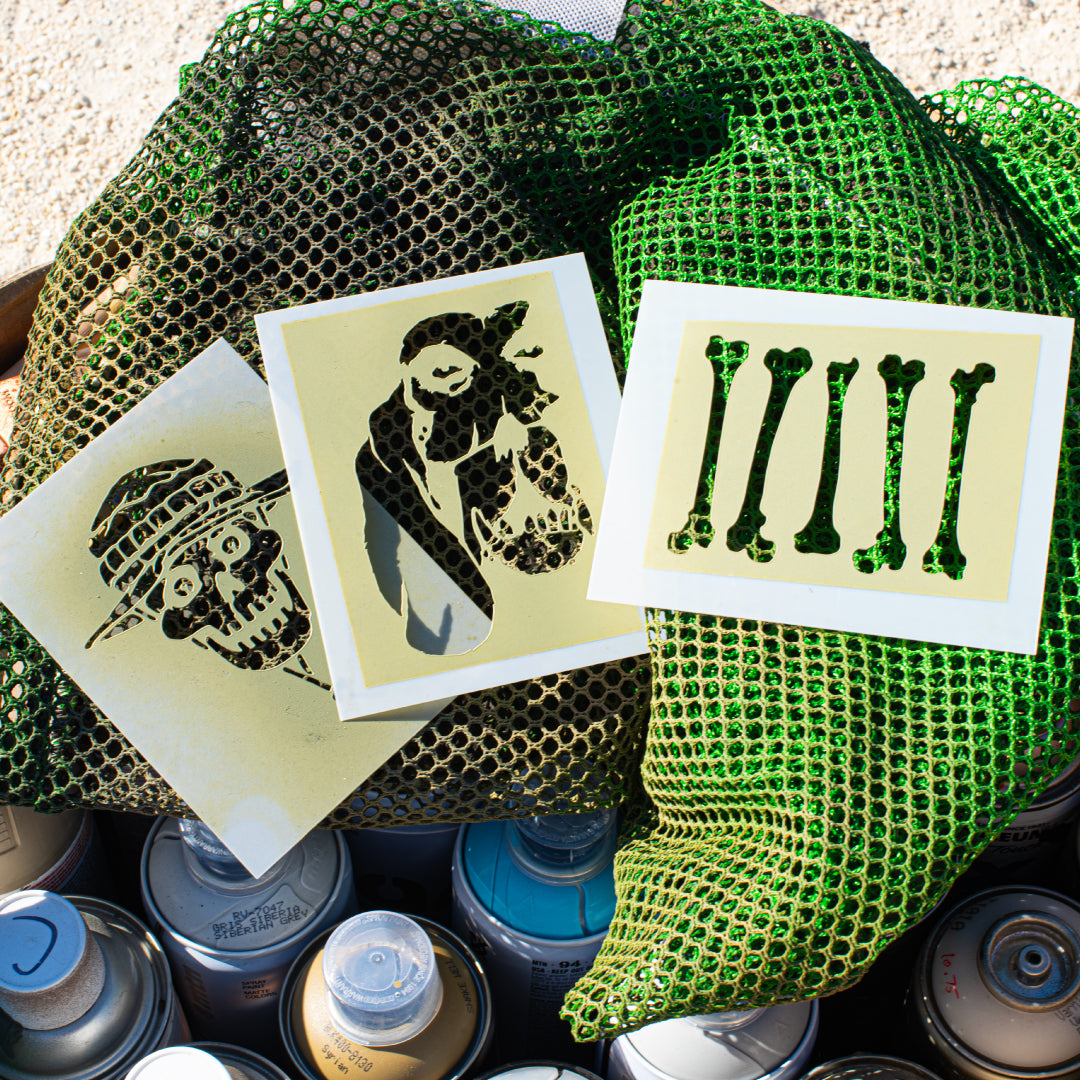 Territory Stencils | Diecut Mylar Triple